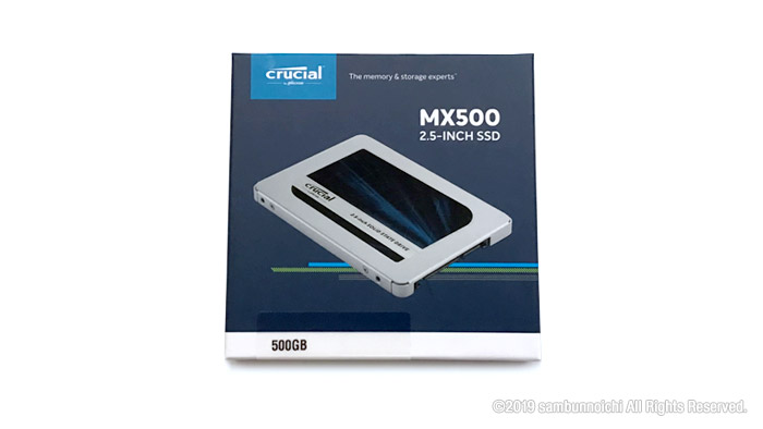 SSD CT500MX500SSD1 箱表