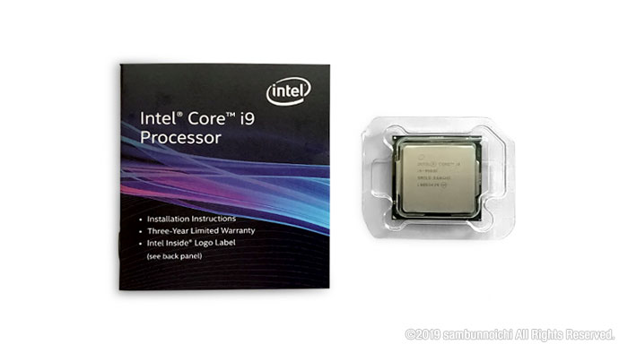 Core-i9-9900k-CPUダイ